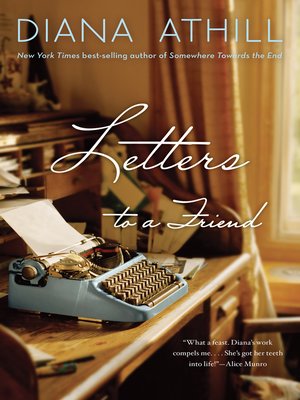 cover image of Letters to a Friend